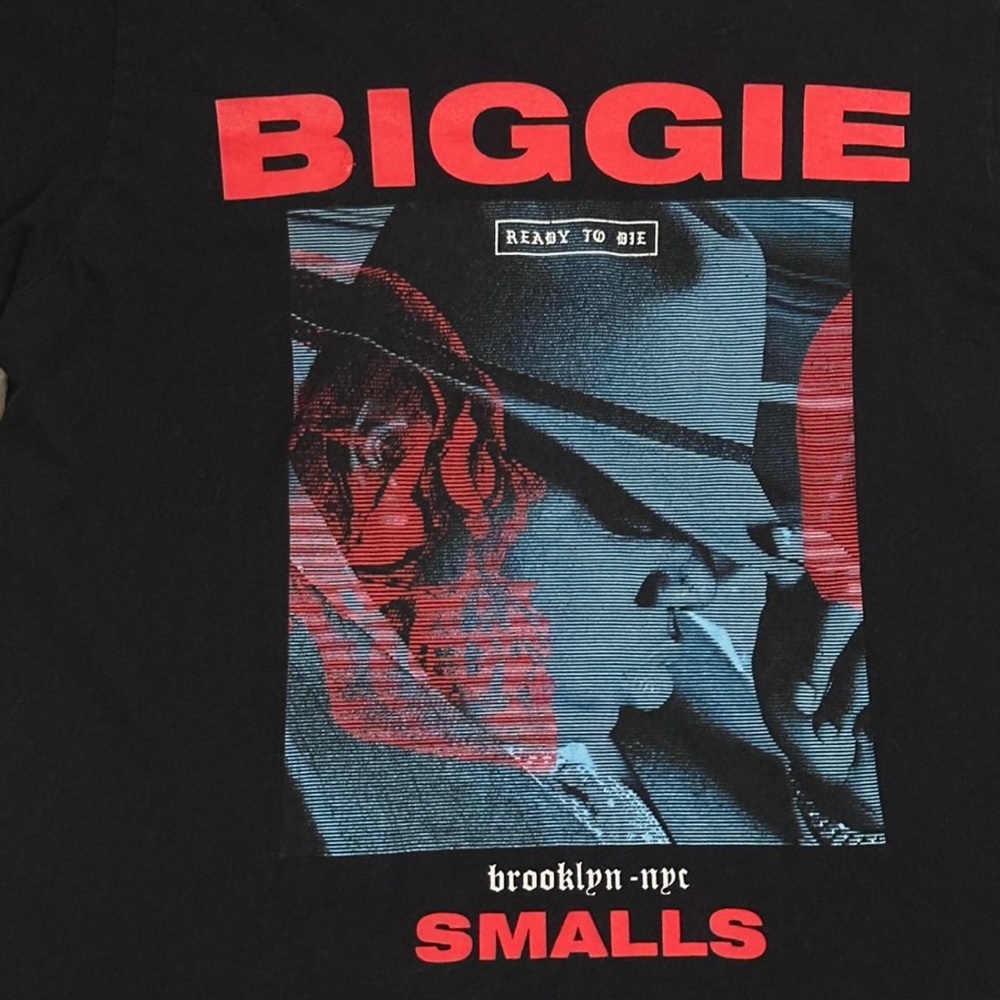 Biggie Smalls Graphic Tee | Notorious B.I.G. Rap T-Shirt | Streetwear | Size M
